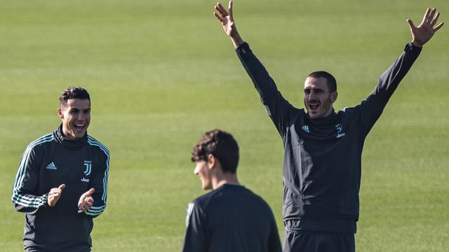Menengok Latihan Ronaldo Cs Jelang Hadapi Lokomotiv Moscow