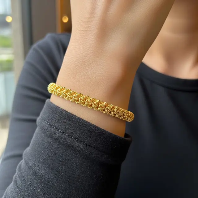 9 Model Gelang Emas Rantai Mewah 5 Gram untuk Usia 40 Tahun, Elegan dan Berkelas