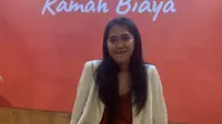Kadek Arini saat ditemui di Bincang Shopee "Keliling Indonesia Ramah Biaya" yang dilaksanakan di Three Buns, Jakarta Selatan pada Sabtu, 2 November 2019. (dok. Liputan6.com/Novi Thedora)