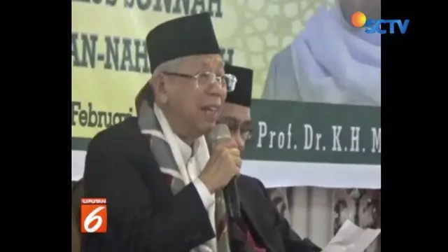 Ma’ruf Amin butuh dukungan NU untuk selamatkan Indonesia dari kelompok tertentu yang ingin ubah ideologi Indonesia.