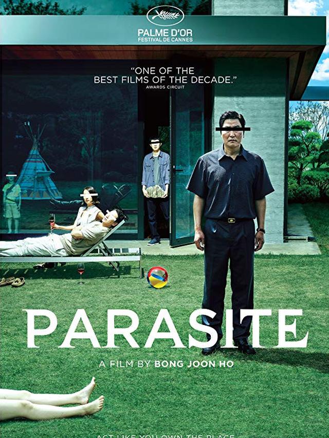 Poster film Parasite. (Foto: IMDb/ Barunson E&A)
