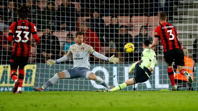 Manchester City Lumat Bournemouth, Terus Pepet Arsenal di Papan Atas Klasemen Liga Inggris