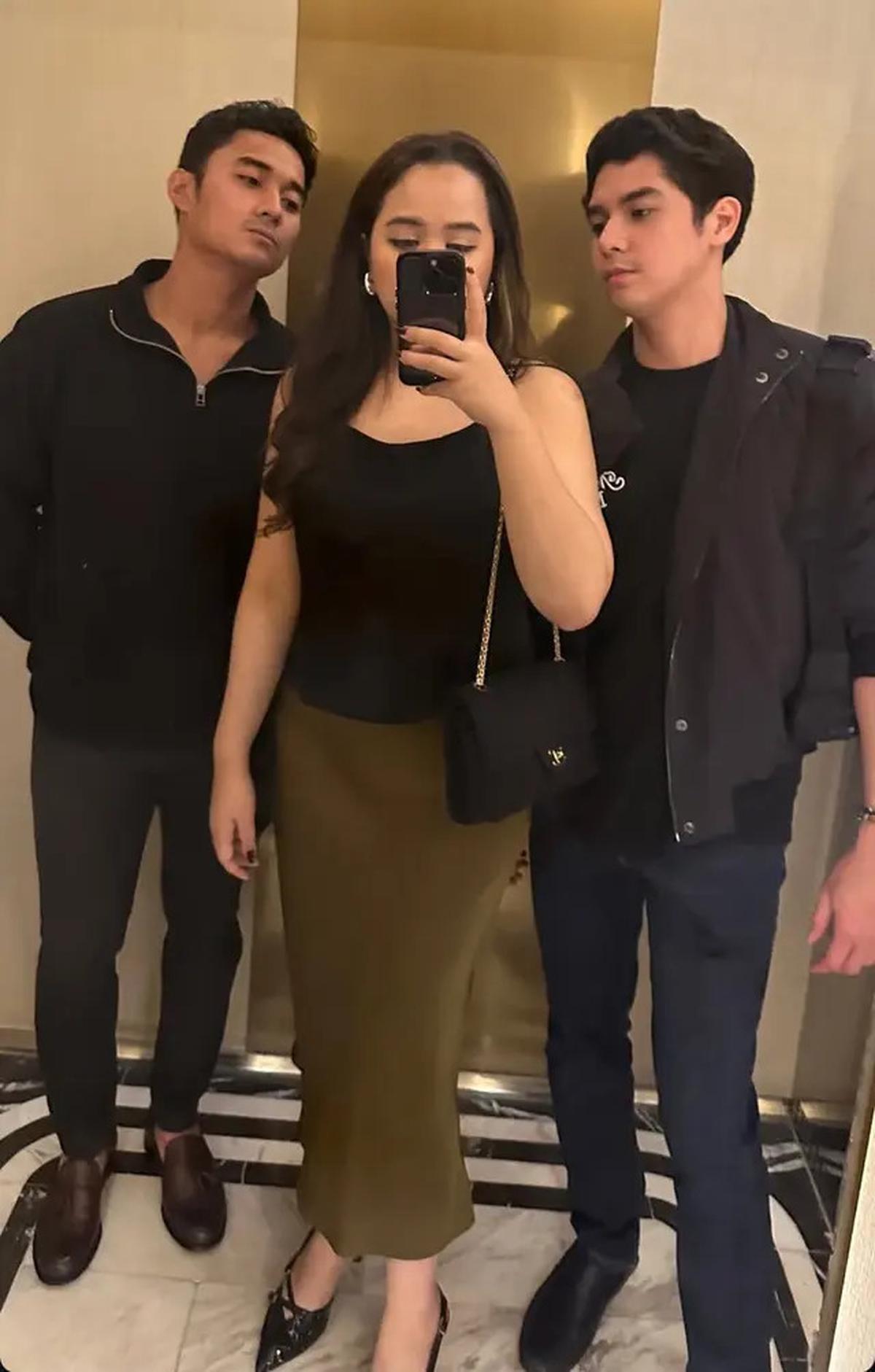 8 Gaya Outfit Serba Hitam Para Publik Figur Hadir saat Kejutan Ulang Tahun Thariq Halilintar, Marsha Aruan, Syifa Hadju, hingga Mahalini