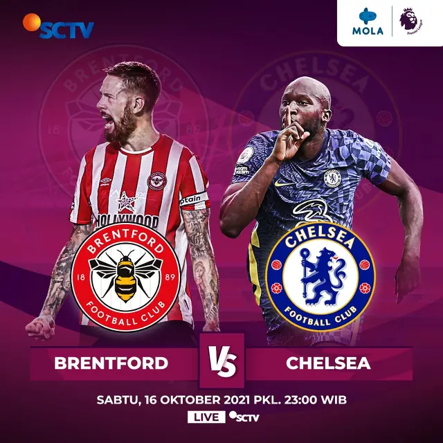 Liga Inggris - Brentford Vs Chelsea