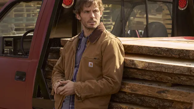 Sam Claflin sebagai Patrick dalam film Bagman. (Foto: Dok. Lionsgate)