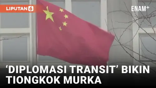 VIDEO: Tiongkok Protes 'Diplomasi Transit' Wapres Taiwan ke AS