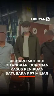 Richard Muljadi Ditangkap, Buronan Kasus Penipuan Batubara Rp7 Milyar