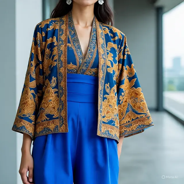 Model Baju Batik Atasan dan Bawahan Terbaru