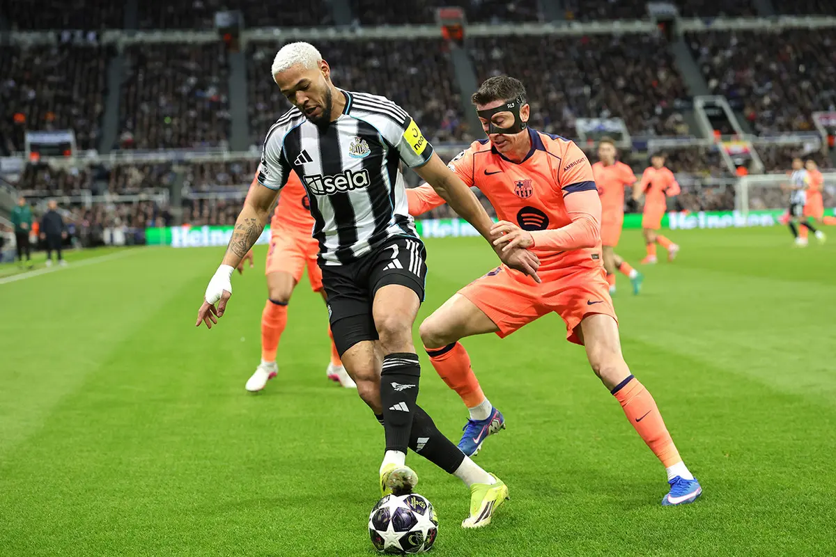 newcastle vs barcelona liga champions