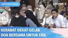 Meski Eril sudah dinyatakan hilang selama 3 hari terhitung Sabtu (28/05) siang, keluarga besar Ridwan Kamil masih menunggu kabar baik. Sementara, keluarga dan kerabat dekat gelar doa bersama di Rumah Dinas Gubernur Jawa Barat.