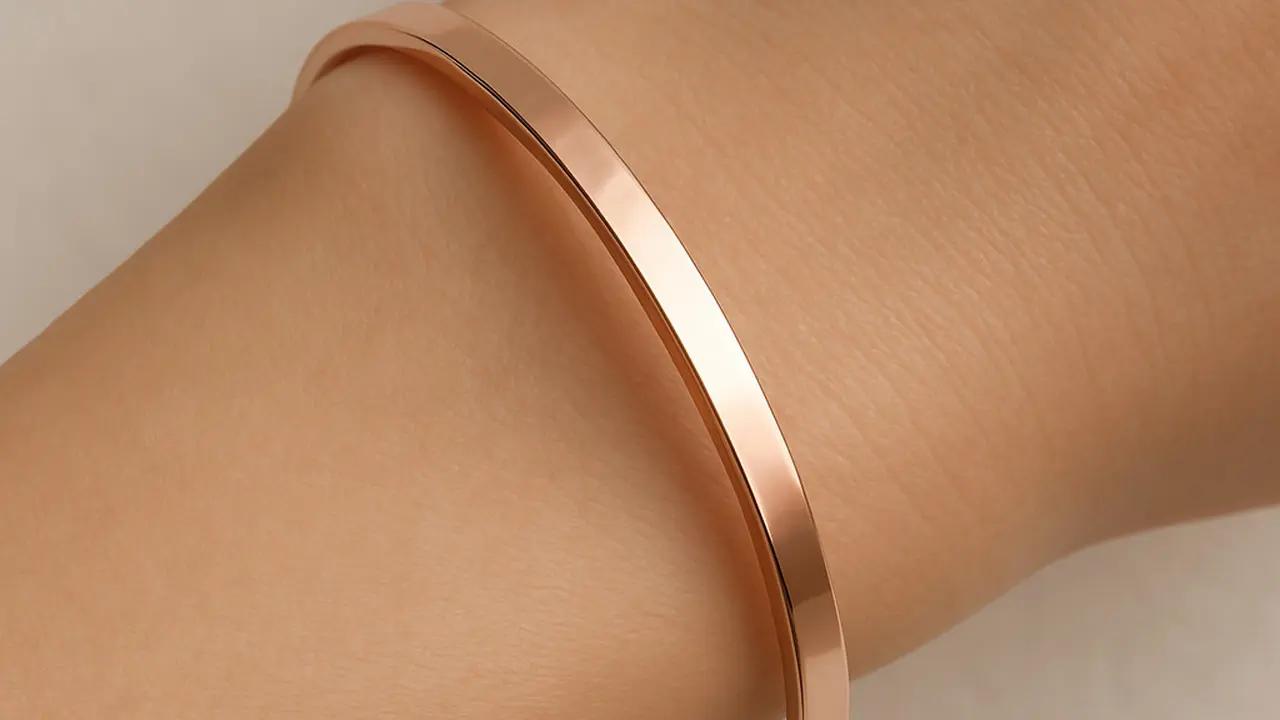 Model Gelang Rose Gold Asli yang Lagi Tren (Foto: ChatGPT)
