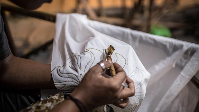 Ilustrasi budaya, membatik