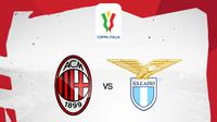 Coppa Italia - AC Milan Vs Lazio (Bola.com/Adreanus Titus)