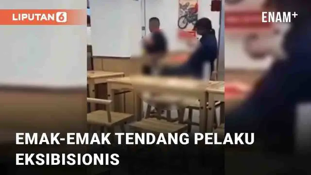 Aksi eksibisionis atau pamer alat kelamin kerap kali buat resah. Pelaku tak kenal tempat dan waktu saat beraksi. Namun pelaku eksibisionis berikut tampaknya salah memilih target. Pelaku seorang pria beraksi di sebuah restoran hingga memicu amarah ema...