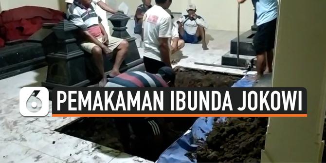 VIDEO: Persiapan Pemakaman Ibunda Jokowi