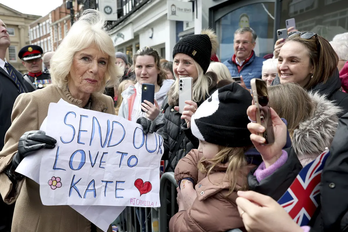 Ratu Camilla. (Chris Jackson/Pool via AP)