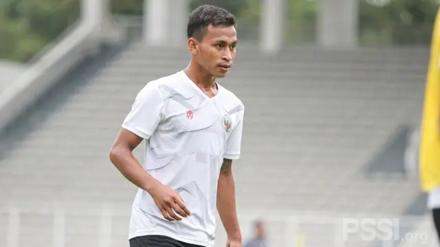 Osvaldo Haay baru bergabung dengan pemusatan latihan Timnas Indonesia.
