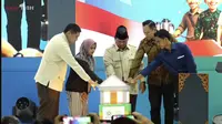 Resmikan Akad 50.030 Rumah MBR, Prabowo: Jangan Terlalu Berterima Kasih ke Presiden
