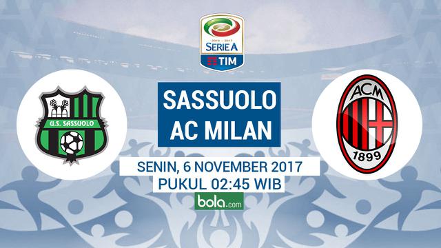 Sassuolo Vs AC Milan