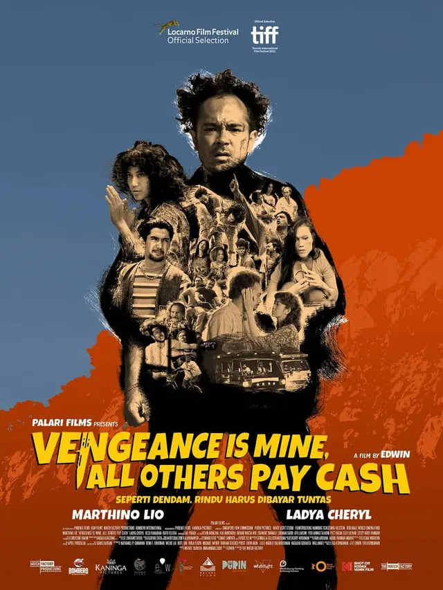 Poster film film Vengeance Is Mine, All Others Pay Cash. (Foto: Instagram @officialpilarez)