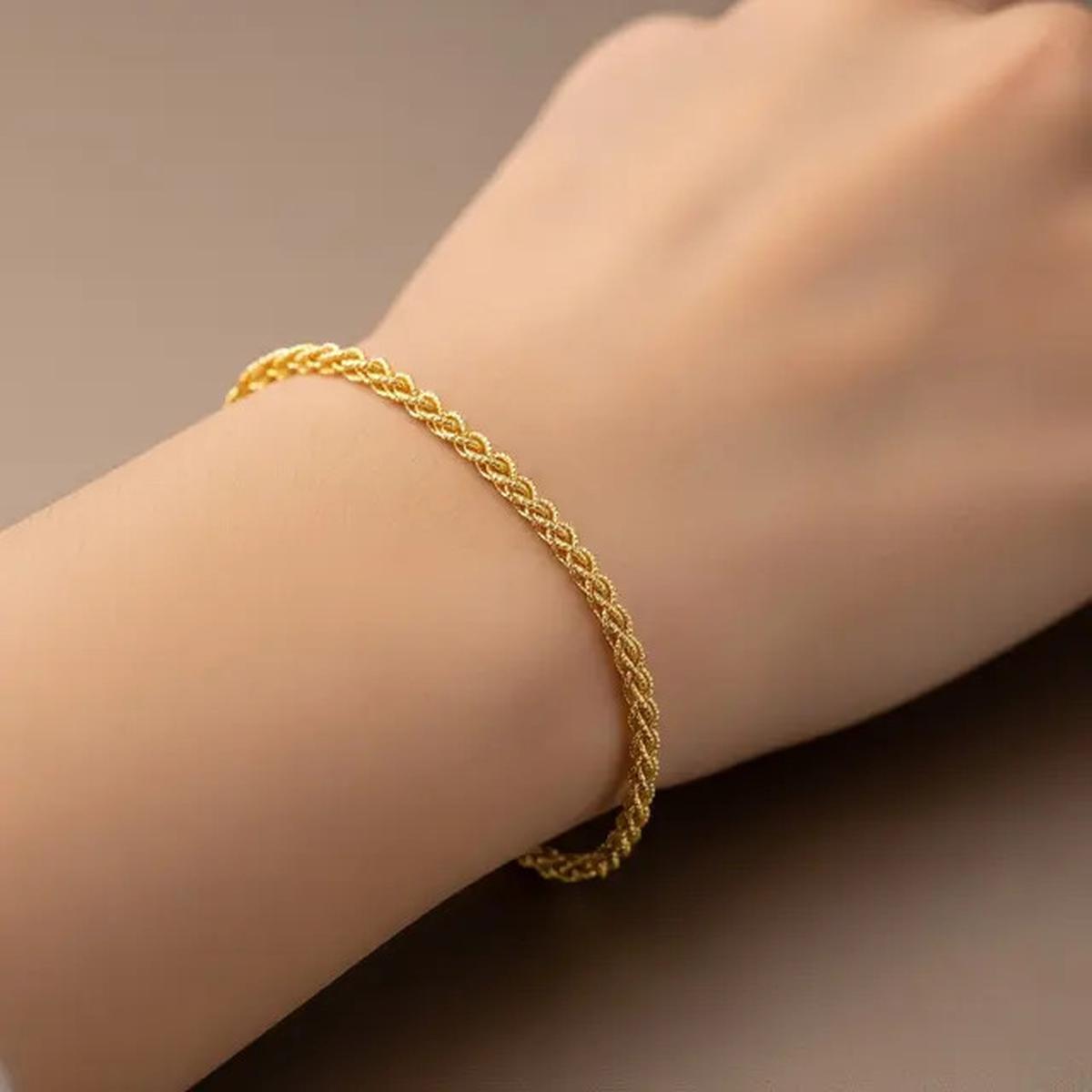 8 Model Gelang Rantai 2 Gram Polos yang Kecil tapi Berkilau Cantik