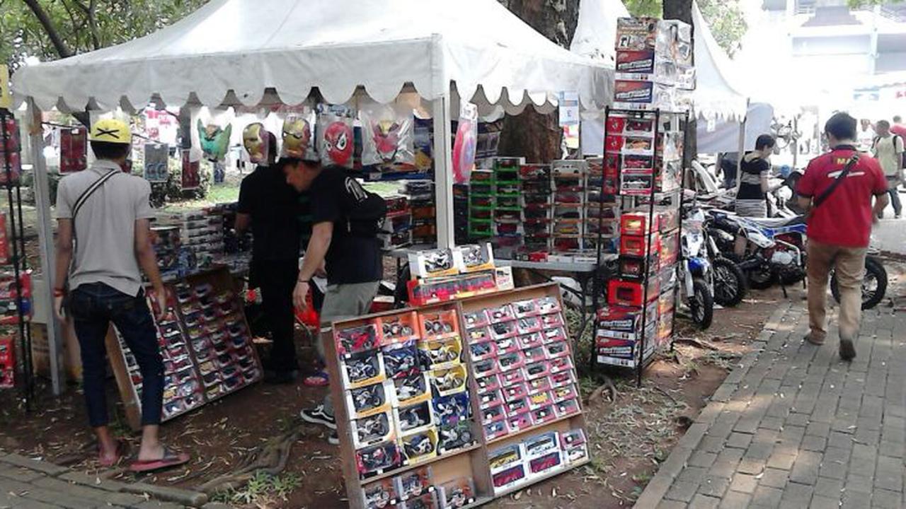 Tidak Hanya Mobil Asli, Diecast Juga Ada di Otobursa Tumplek Blek