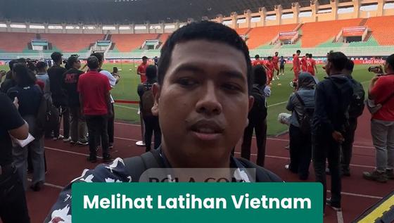 Jurnalis Bolacom melihat lebih dekat sesi latihan Timnas Vietnam jelang lawan Timnas Indonesia