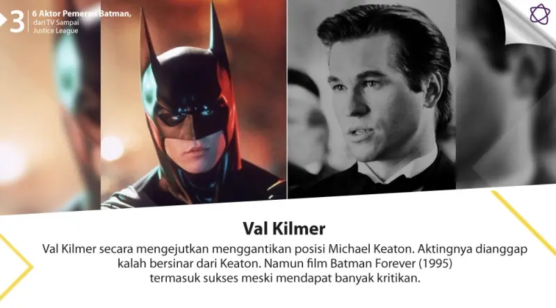 6 Aktor Pemeran Batman, dari TV Sampai Justice League. (Digital Imaging: Nurman Abdul Hakim/Bintang.com)