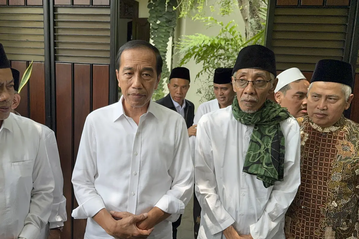 Jokowi dan Kiai Khos NU Bertemu