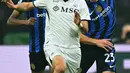Skor imbang 1-1 bertahan hingga akhir pertandingan. (Gabriel BOUYS/AFP)