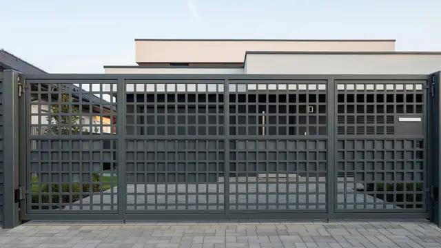 Model Pagar Rumah Klasik Modern Motif Geometris Kontemporer