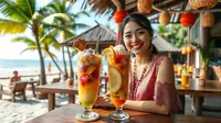 Resep Es Kuwut Khas Bali yang Menyegarkan, Begini Penyajiannya