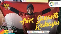 Garuda Kita Asian Games Aries Susanti Rahayu (Bola.com/Foto: Riska Prasetya /Grafis: Adreanus Titus)