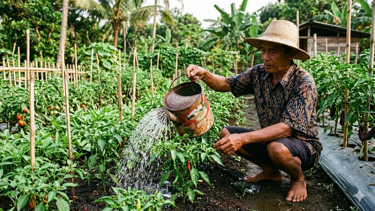 Cara Menyiram Tanaman Agar Hemat Air dan Tetap Subur, Panduan Lengkap