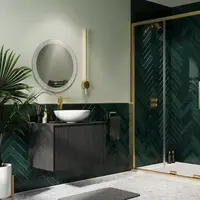 Wastafel Kamar Mandi Modern yang Estetis dengan Sentuhan Mewah Model Single Sink dengan Kabinet Dinding (Foto: crosswater.co.uk)
