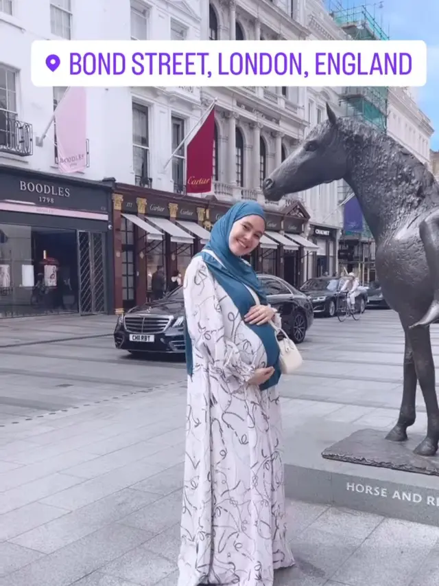 Babymoon Kartika Putri di London