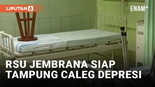 VIDEO: RSU Negara Jembrana Bali Sediakan Ruangan untuk Caleg Depresi