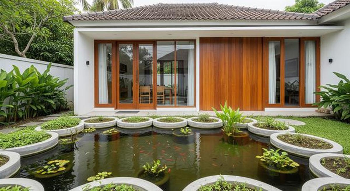 7 Model Kolam Ikan Dangkal yang Aman untuk Anak-anak dan Tetap Estetik