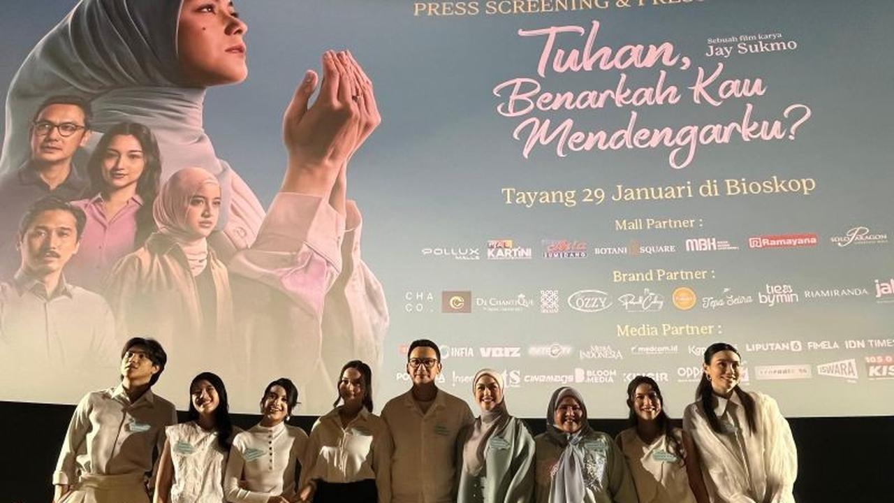 Film Drama Religi 'Tuhan, Benarkah Kau Mendengarku?' Siap Tayang 29 Januari, Angkat Isu Perempuan dan Broken Home