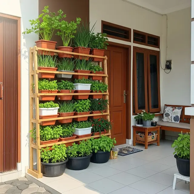 Ide Urban Farming Sederhana untuk Rumah Type 36 (AI)