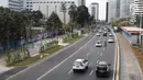 Kendaraan melintas di kawasan Sudirman, Jakarta, Sabtu (11/8). Menjelang Asian Games 2018, pedestrian di kawasan Sudirman sudah dapat dinikmati masyarakat. (Liputan6.com/Herman Zakharia)