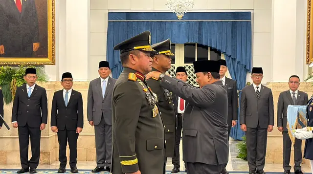 Prabowo Lantik Maruli Jadi Wakil Panglima TNI, Tandyo Budi Jabat KSAD