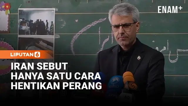 Iran Sebut Hanya Satu Cara Hentikan Perang