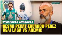 Persebaya Surabaya Resmi Pecat Eduardo Perez, Bruno Moreira: Dia Selalu Mendorong Kami Lebih Baik
