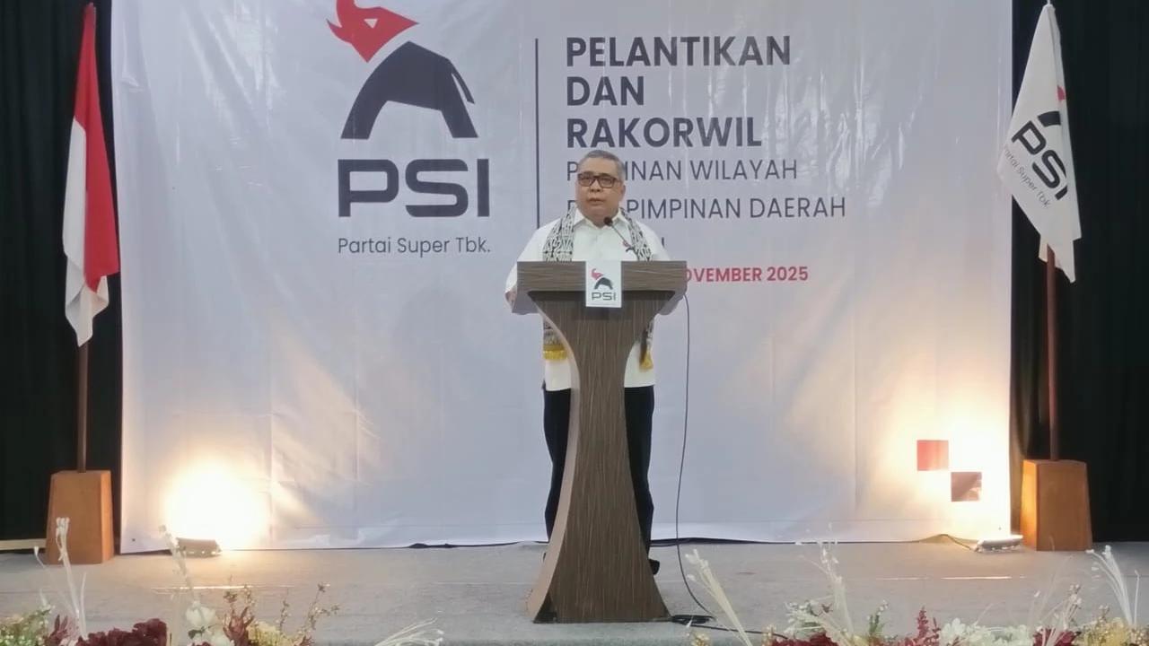 Rakorwil PSI Maluku di Ambon: Ahmad Ali Serukan Politik Damai, Ingatkan Luka Lama yang Tak Boleh Terulang