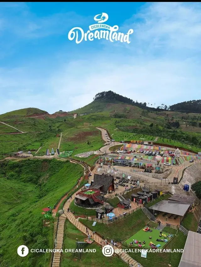 Ada Flying Fox Terpanjang di Indonesia dan Wahana Sunah Rasul di Cicalengka Dreamland