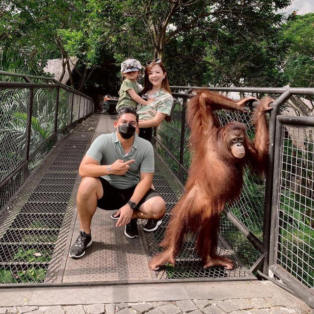 6 Momen Liburan Samuel Zylgwyn dan Franda di Bali Zoo, Nikmati Rekreasi Keluarga