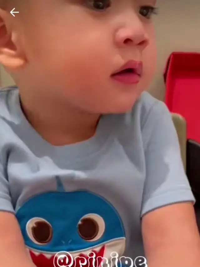 Rayyanza hafal doa makan
