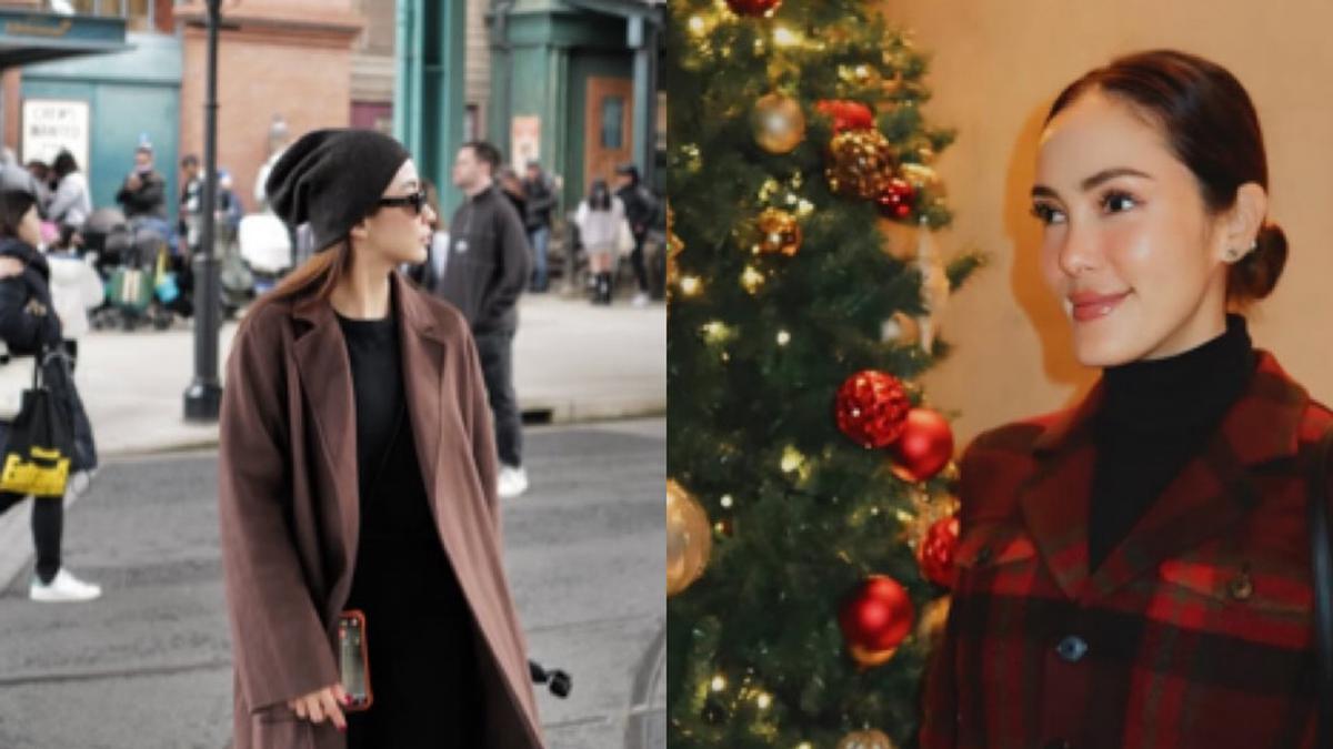 Adu Gaya Chelsea Olivia dan Cathy Sharon Rayakan Natal dan Liburan Akhir Tahun di Jepang