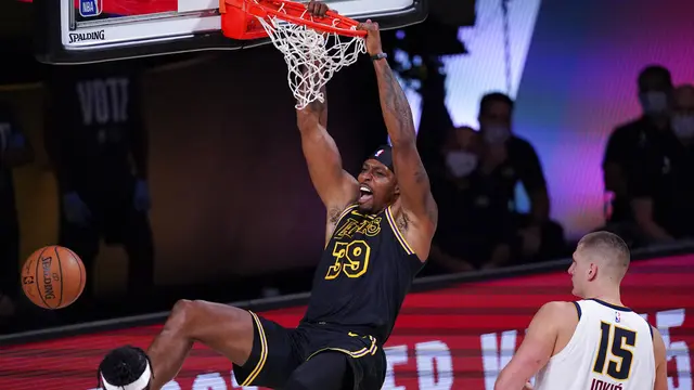 Menang Dramatis atas Denver Nuggets, LA Lakers Unggul 2-0 di Final Wilayah Barat